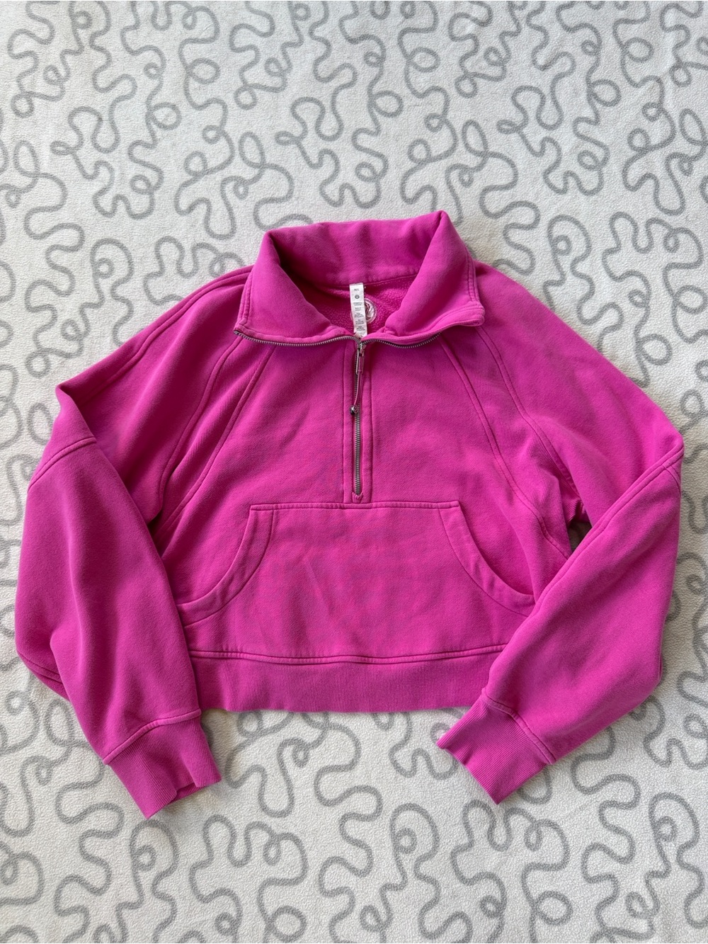 Lululemon Scuba Oversized Funnel Neck Half Zip